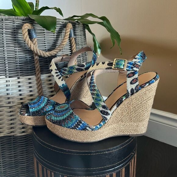 Summer wedges sandals - Picture 9 of 11